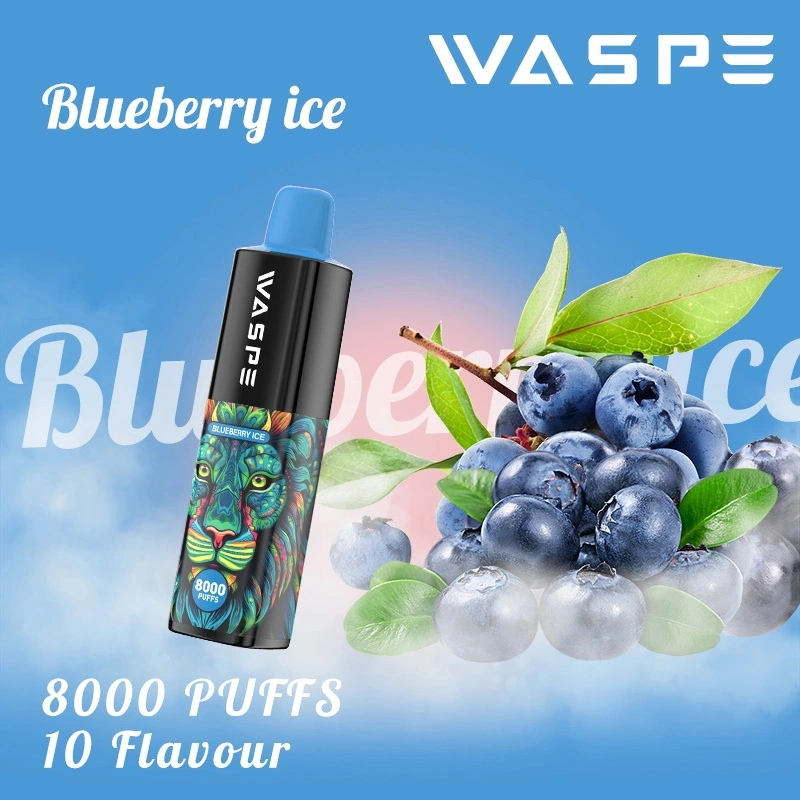 Fruit Flavors Randm Tornado 8000 Puffs Elf Disposable Bar Vape Pen 50mg Flashing RGB LED 850mAh